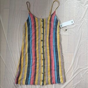 Rip Curl Multicolor Striped Dress